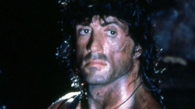 Rambo w zadumie