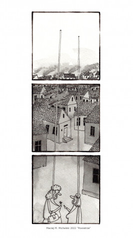 Zimowa edycja konkursu na pasek komiksowy – laureat Maciej Michalski