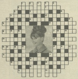 Krzyżówka z kociakiem (nr 896/1962)