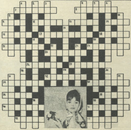 Krzyżówka z kociakiem (nr 844/1961 r.)