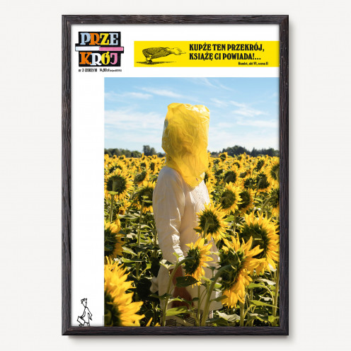 Plakat ze słonecznikami