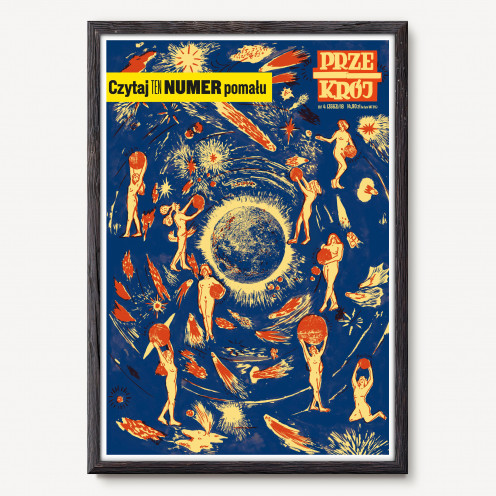 Plakat „Szał niebieskich ciał”