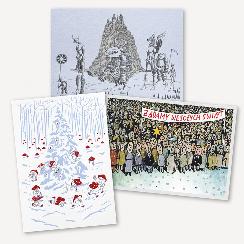 Kolekcja kartek świątecznych „PRZEKROJU”