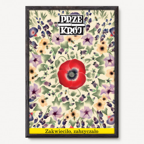 Plakat „Kwiatowa mandala” Igora Kubika
