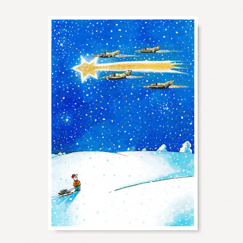 Christmas Card—“The Star” by Marek Raczkowski