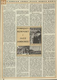 Pomiędzy Newport i Jazz Jamboree
