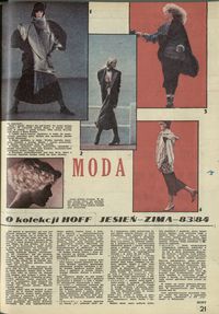 Moda. O kolekcji Hoff jesień-zima - 83/84