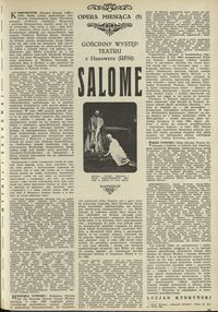 Opera miesiąca Salome
