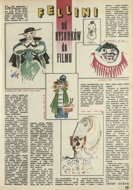 Fellini od rysunków do filmu
