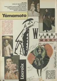 Yamamoto, Ferre, Lagerfeld