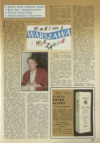 Wiosenna Warszawa i warszawka