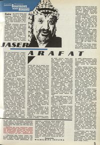 Bohaterowie mojego romansu: Jaser Arafat