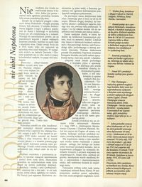 Bonaparte nie lubił Napoleona